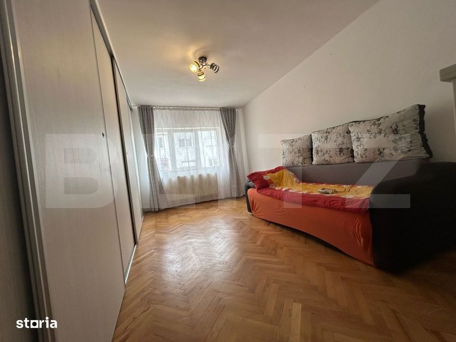 Apartament 2 camere, decomandat, 50 mp, etaj 2, zona Central - Gherla