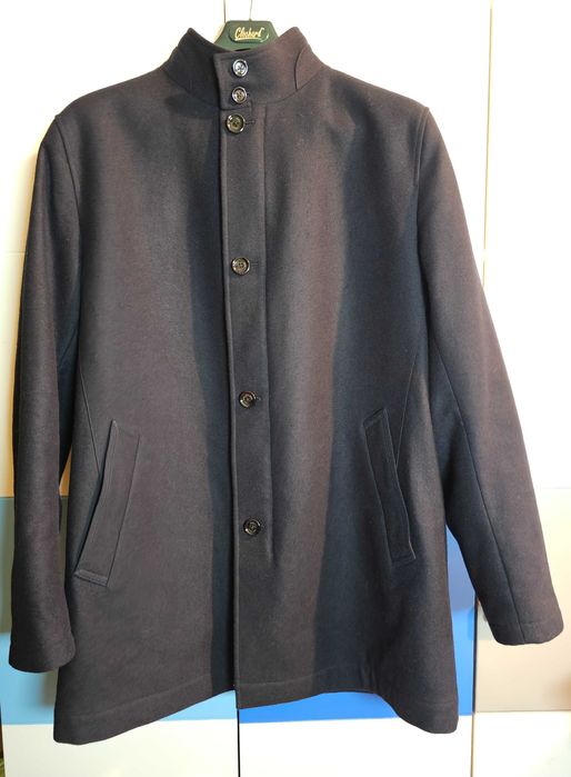 BOSS - Модерно вълнено палто