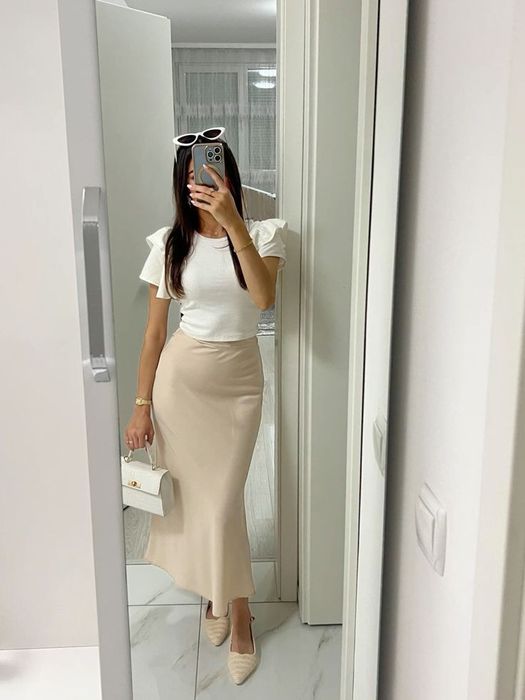 Продам атласную юбку