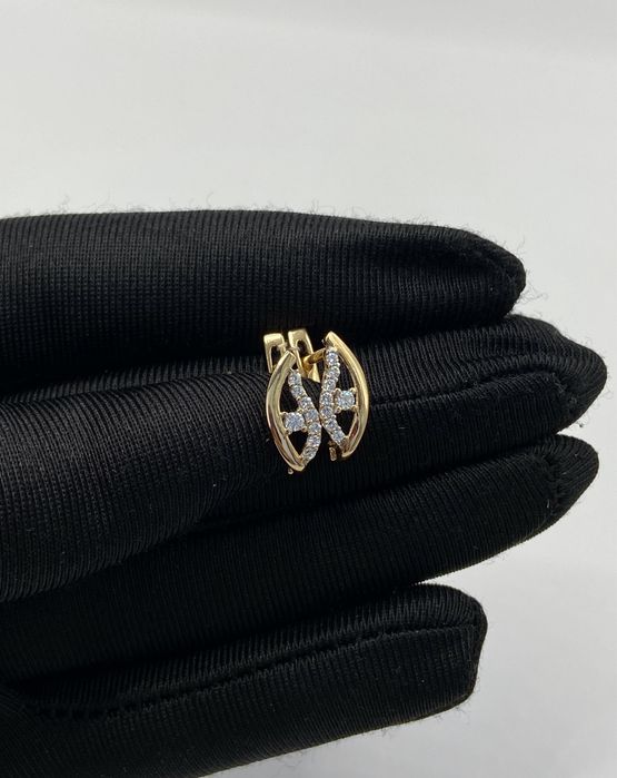 Золотые серьги 585 | 1,84 гр