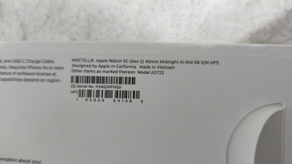 Продам apple se gen2