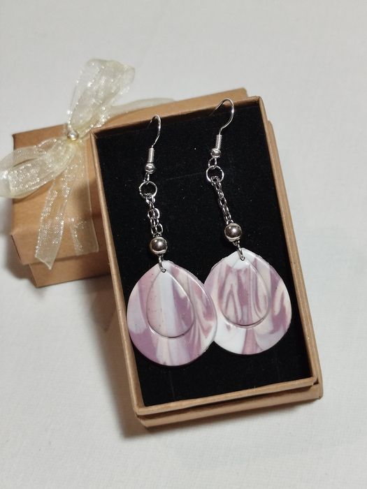 Обеци от полимерна глина