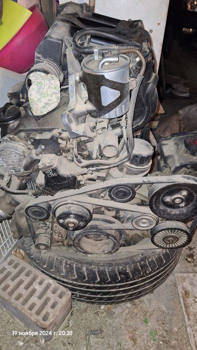 Мотор на спринтер целиком,  в рабочем состоянии