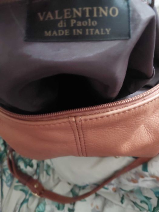 VALENTINO di Paolo Italy 100% Кожа  Чанта-раница