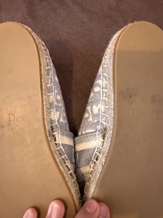 Espadrile christian dior