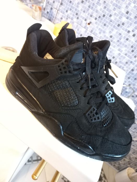 Jordan 4 black cat in stare buna