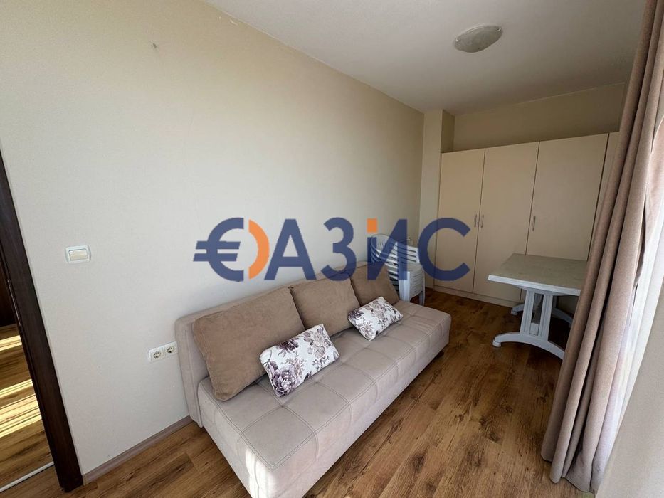 Видов апартамент с 2 спални и голяма тераса в" Кабана Бийч Клуб", Несебър, България, 86.76 кв. м, #34041964