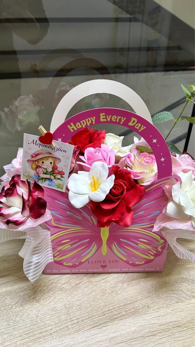 Мыльный цветы.Сабын гулдер