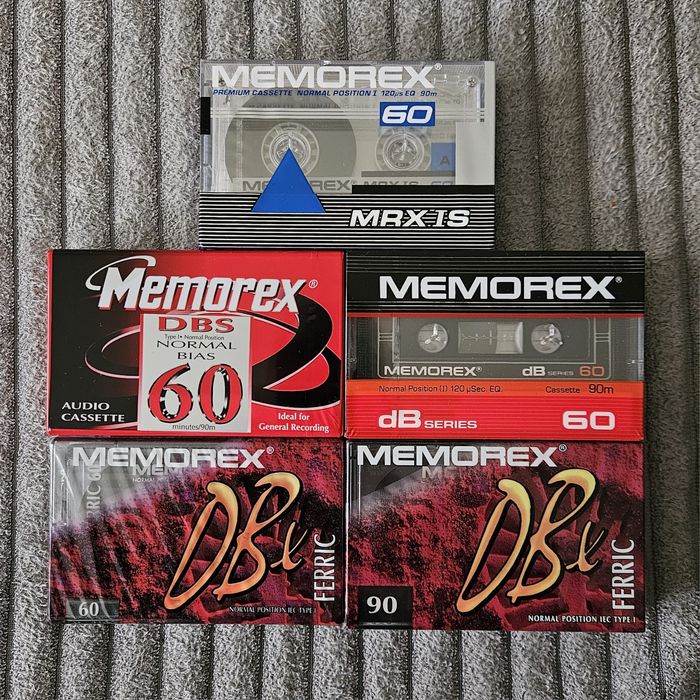 5 Casete Audio Memorex