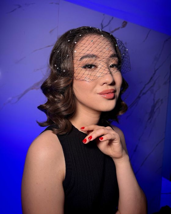 Макияж укладка прическа