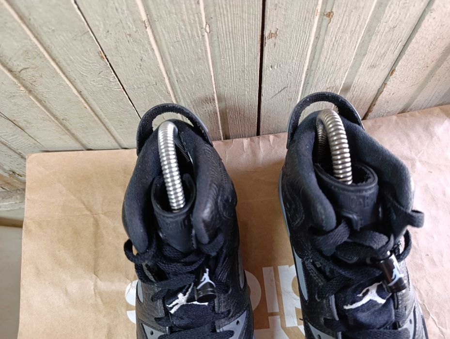 Air Jordan 6 Retro GS 'Black Cool Grey'оригинални маратонки 36.5 номер