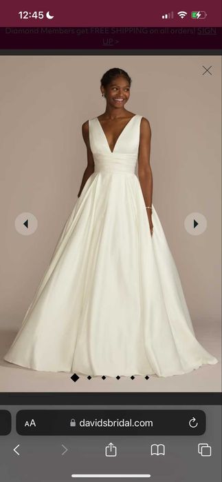 Булченска рокля от Америка (David's Bridal Collection)