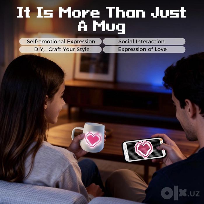PixelMug P1, AI-enhanced Smart Mug
