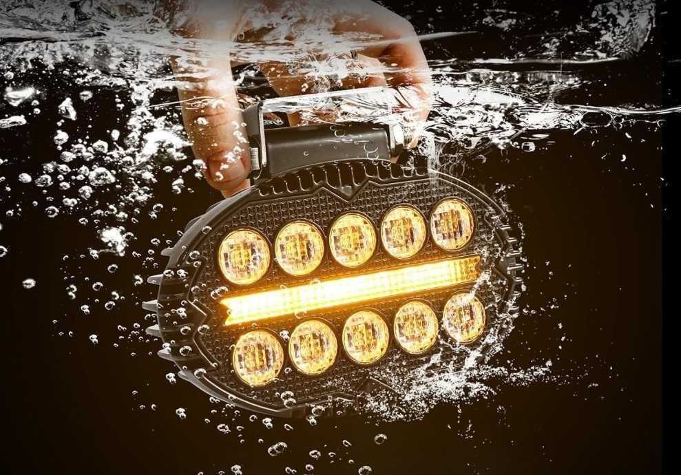 Висок клас LED Диоден Боен фар за трактори ATV мотокари камиони Елипса