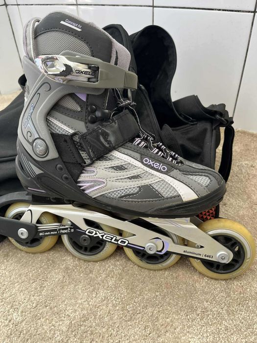 Vand Role fitness Fit 5 Gri Copii Decathlon