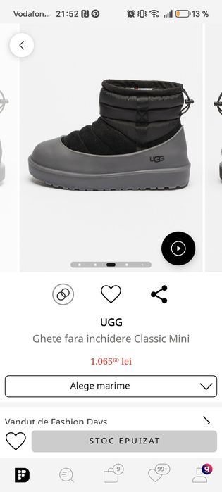Ghete UGG mărimea 40