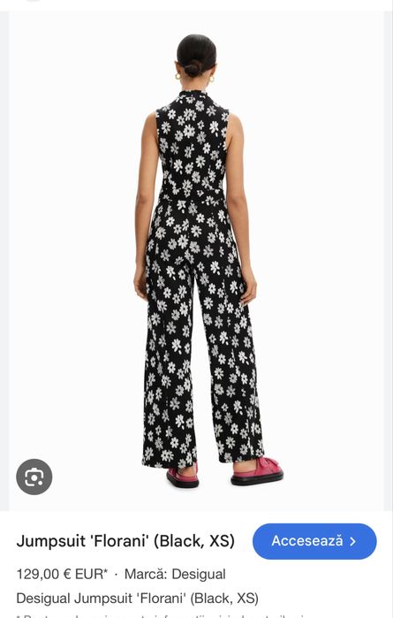 Salopeta Desigual masura S noua cu eticheta