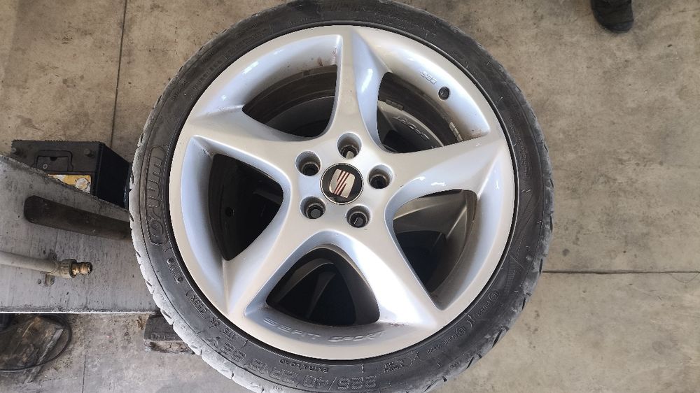 Джанти 18" 5х112 с нови гуми 225/45r18