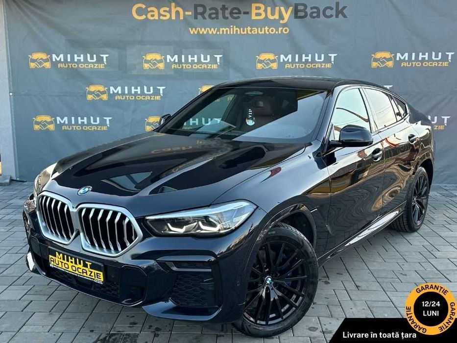 BMW X6 3.0 Benzina + Electric (333 CP) 2021 | Rate fixe | Garantie
