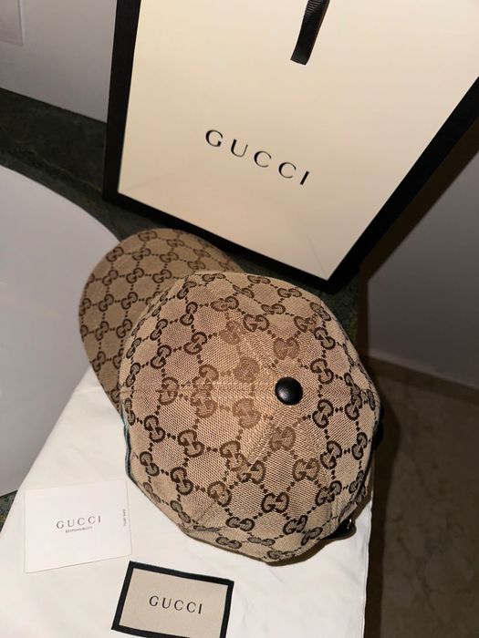 Șapcă originală Gucci bej Limited Edition nouă