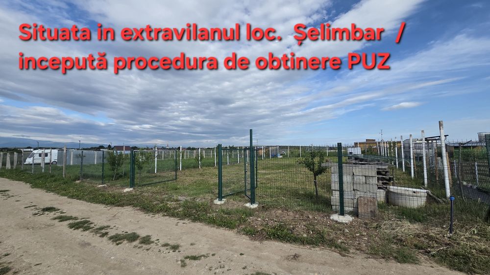 Teren  Selimbar - 500mp - 59€