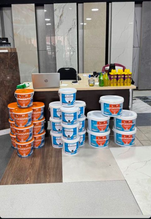 Готовая Гидроизоляция GEFF -5кг -195.000сум Оптомга