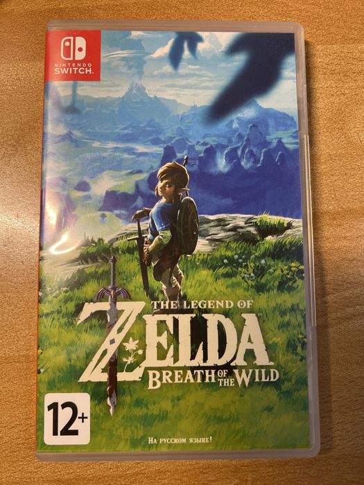 Картридж Zelda Breath of the Wild