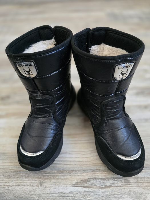 Детски ботуши- естествен велур Waterproof