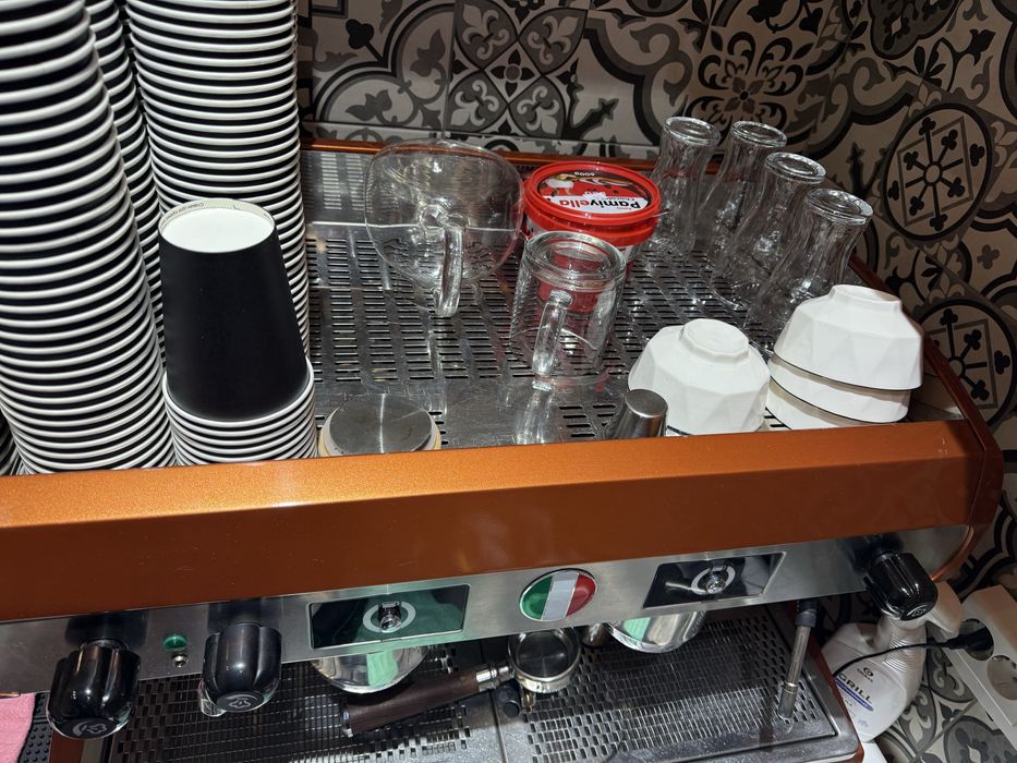 Кофемашина и кофемолка