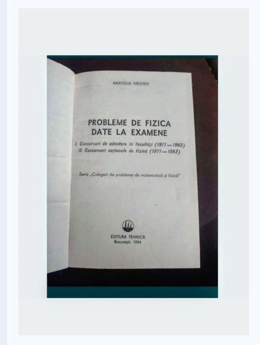 Probleme date la olimpiade