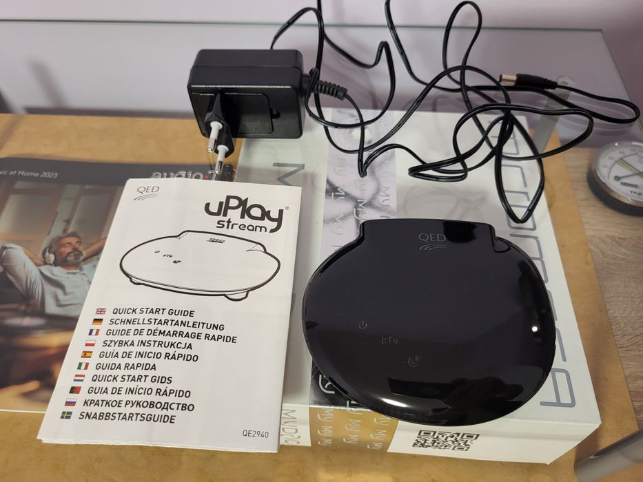 QED uPlay Hi-Fi network music streamer