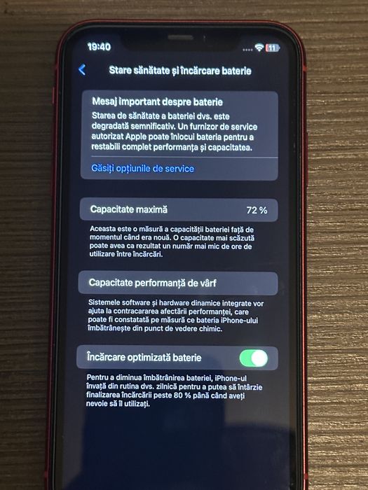 Iphone 11, 64 GB , Rosu