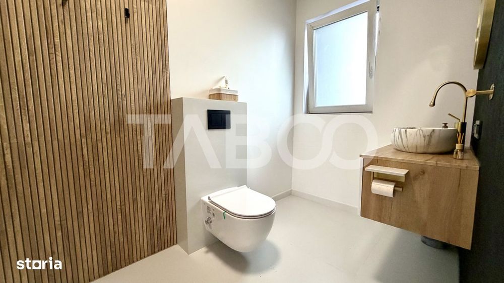 Penthouse panoramic de vanzare la cheie cu terasa de 40 mp Floresti