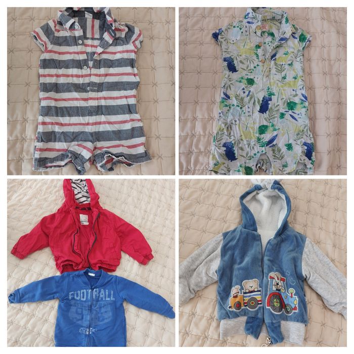 Лот бебешки дрехи 6-9 мес, 9-12 мес-Ralph Laurent, H&M,Zara,Gap,Obaibi