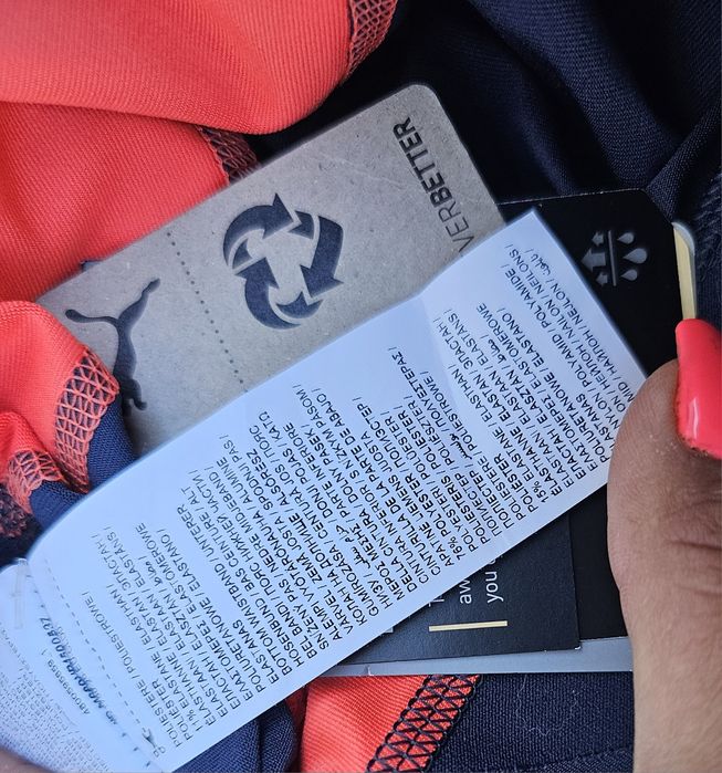 Puma оригинален дамски клин нов жестоки наситени цветове Л размер