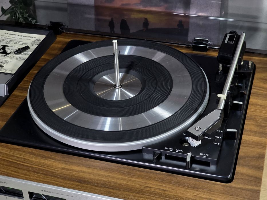 Sistem audio PANASONIC SE-4007, Pick-up, deck,radio, casetofon 8 track