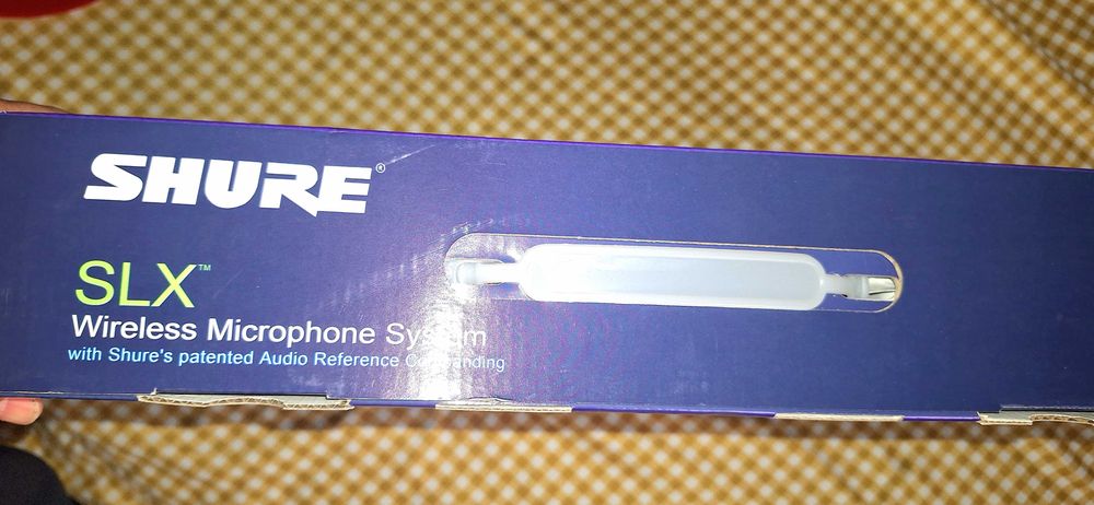 Microfon wireless Shure SM 58 SLX 2 cu reciver SLX 4 NOU SIGILAT