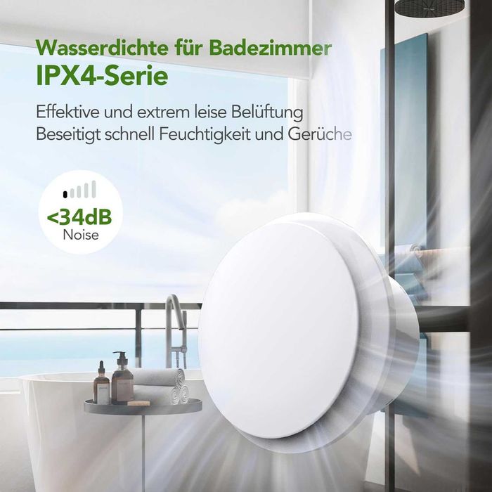 Вентилатор за баня 100 мм