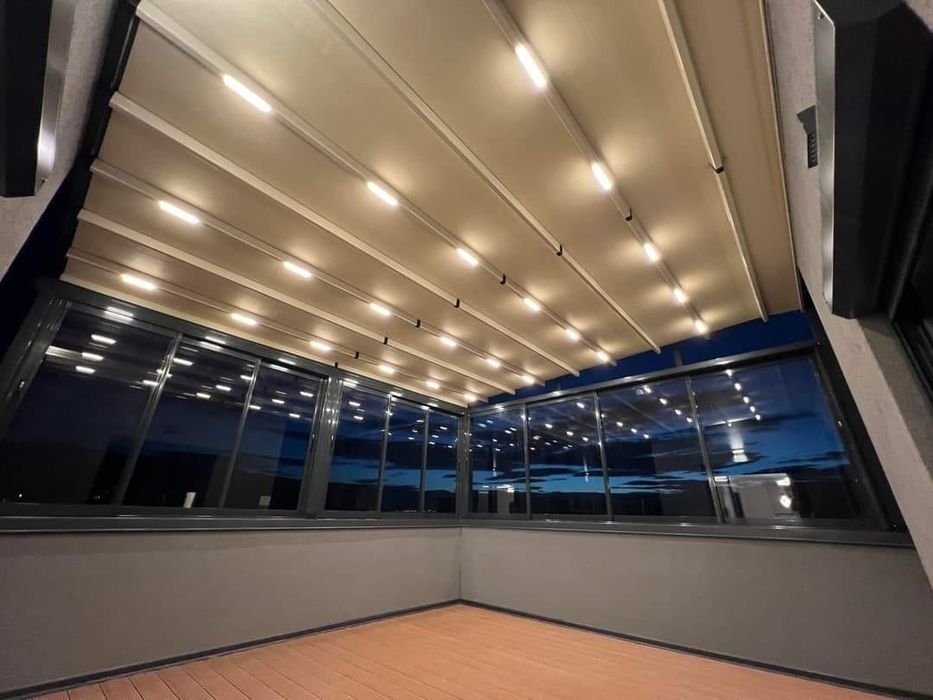 Pergole retractabile la doar 150 EUR/mp!STOC LIMITAT!SUPER OFERTĂ!