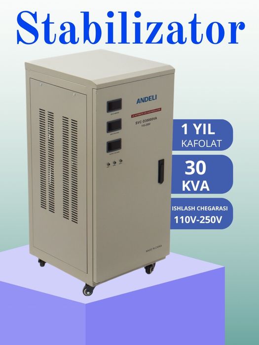 Andeli (Turkiya) Stabilizator 15 kvt