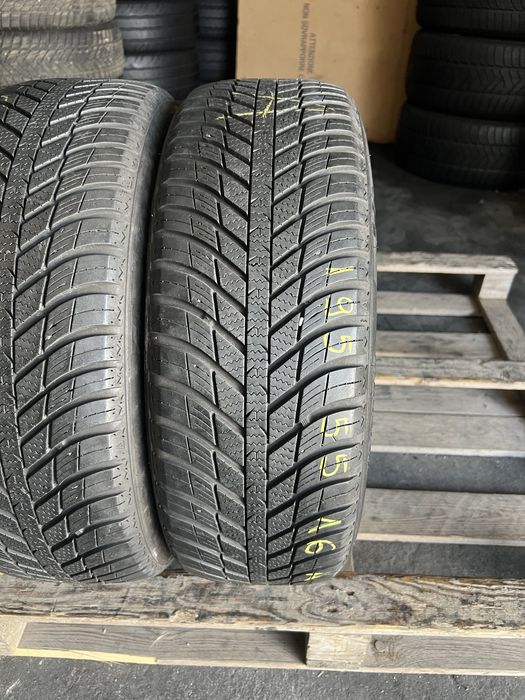 2 anvelope all season 195/55/16 Nexen 6.5 mm!