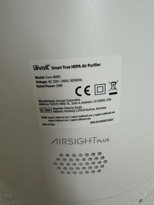 Purificator de aer Levoit 400S  24w
