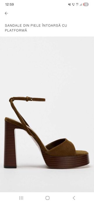 Sandale Zara maro