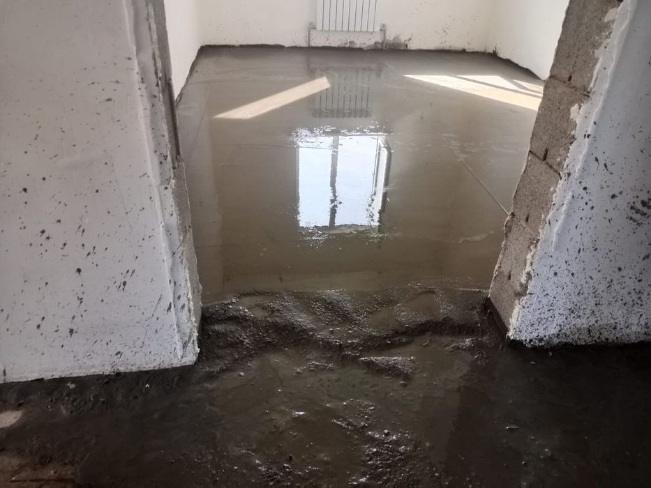 наливной пол, стяжка недорога