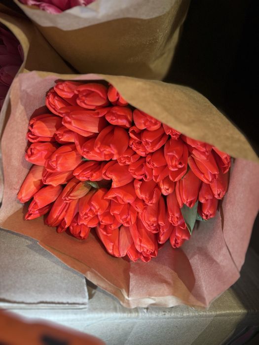 Тюльпаны по 650 тенге