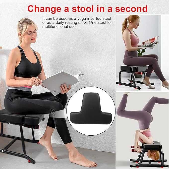 Намален! Обърнат стол, фитнес оборудване за йога, може да лекува болки