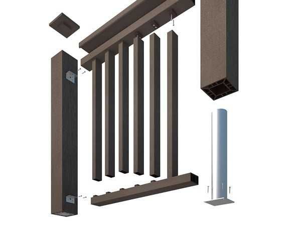 Декинг ДПК. Террасная доска в Астане