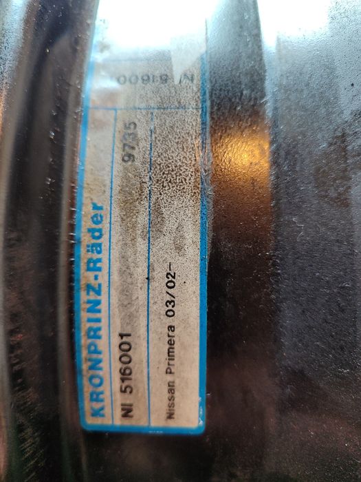 Штамповый диск на Ниссан/1шт/