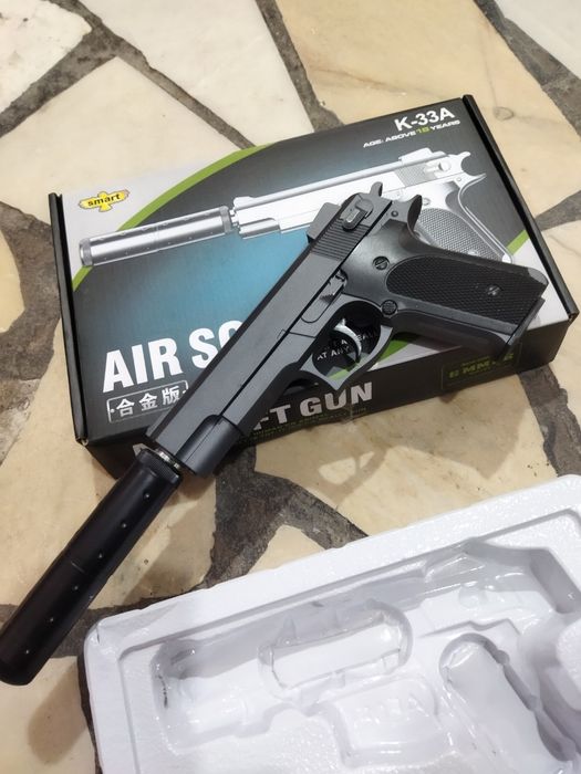 Airsoft gun железный Пистолеты страйкболный