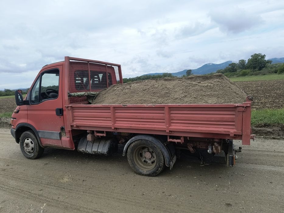 Transport nisip sort piatra pământ balast moloz